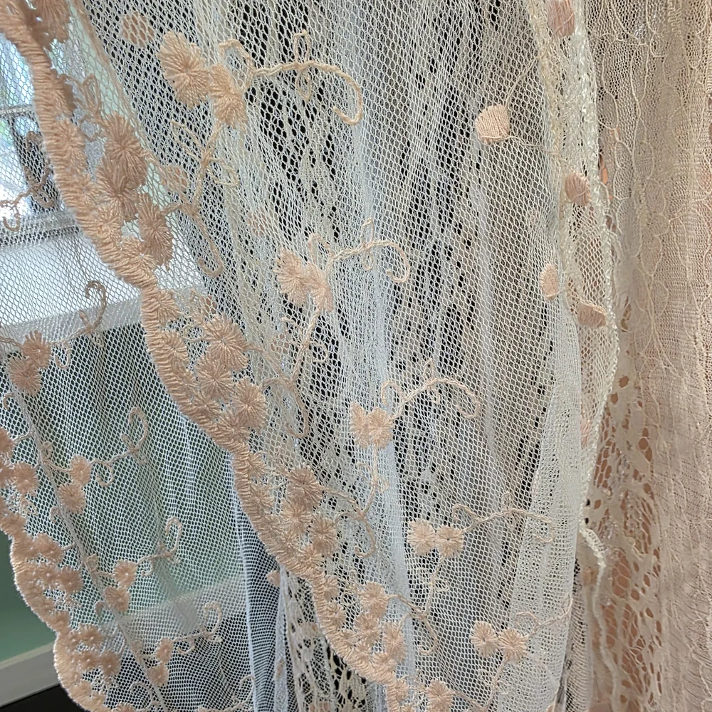 Boho Chic Scarf Festival Fringe Wrap Pier 1 Cream Bohemian Hippie Vacation